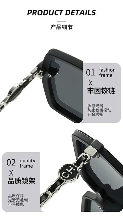 Polarized Sunglasses for Women, Fashionable Square Sunglasses, Driver's Goggles, Face Enhancing Small Glasses