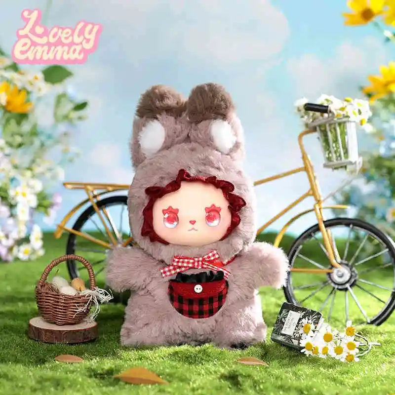 Lovely Emma Pockets Zoo Series Plush Dolls Box Model Anime Toys Cute Action Anime Figure Kawaii Model Kids Gifts Toys