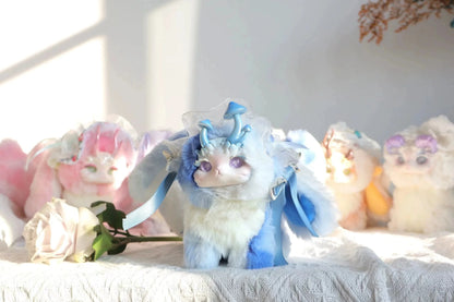 Tutulong Blind Box Fantasy Forest Tea Party Series Mysterious Box Cute Rabbit Dragon Surprise Box Plush Doll Toy Figure Kid Gift