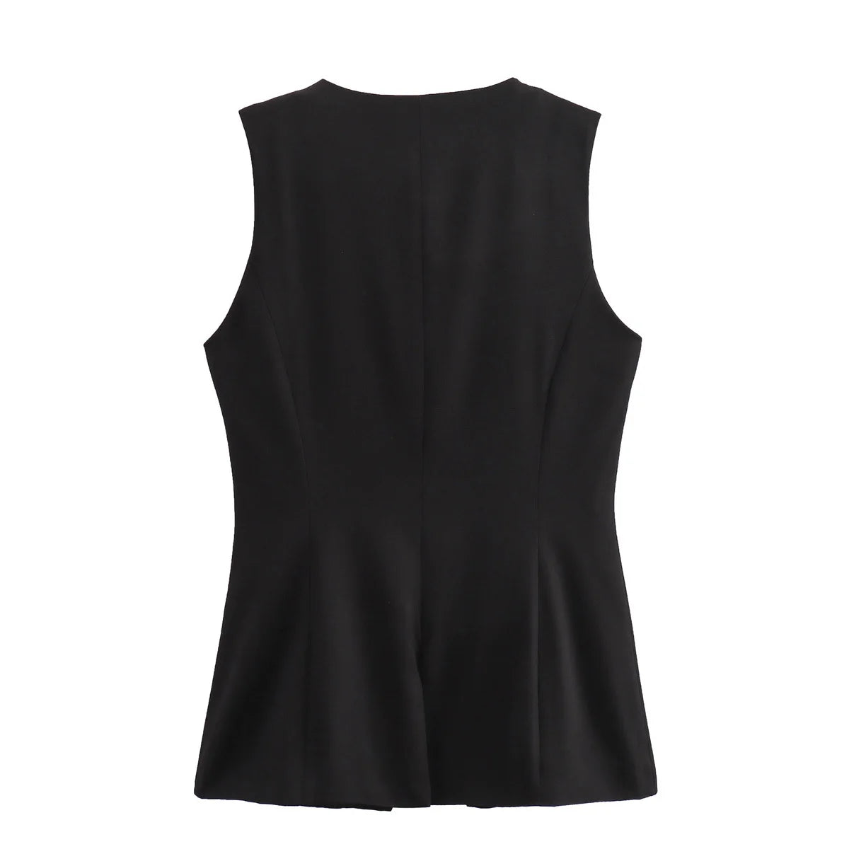 MUJER 2025 White Sleeveless Vest Women Button Summer Vests for Women Jacket Pink Vest Top Women Streetwear Women's Tailored Vest