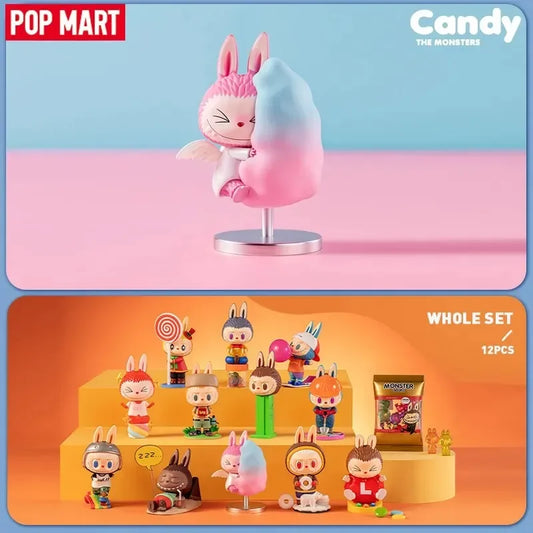 POP MART Labubu The Monsters Candy Series Blind Box Toys Guess Bag Mystery Box Mistery Caixa Action Figure Surpresa Cute Model