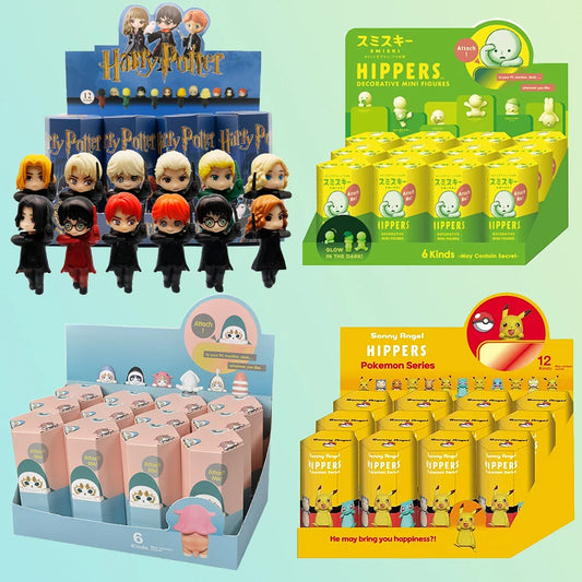 Smiski Blind Box Series Anime Cartoon Collection Cute Figures Ornaments Doll Children Christmas Surprise Box Decoration Kid Gift