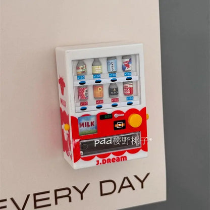3d Fridge Magnets Magnetic Fridge Sticker Simulation Mini Appliances Model Refrigerator Sticker Ornaments Fridge Diy Decoration