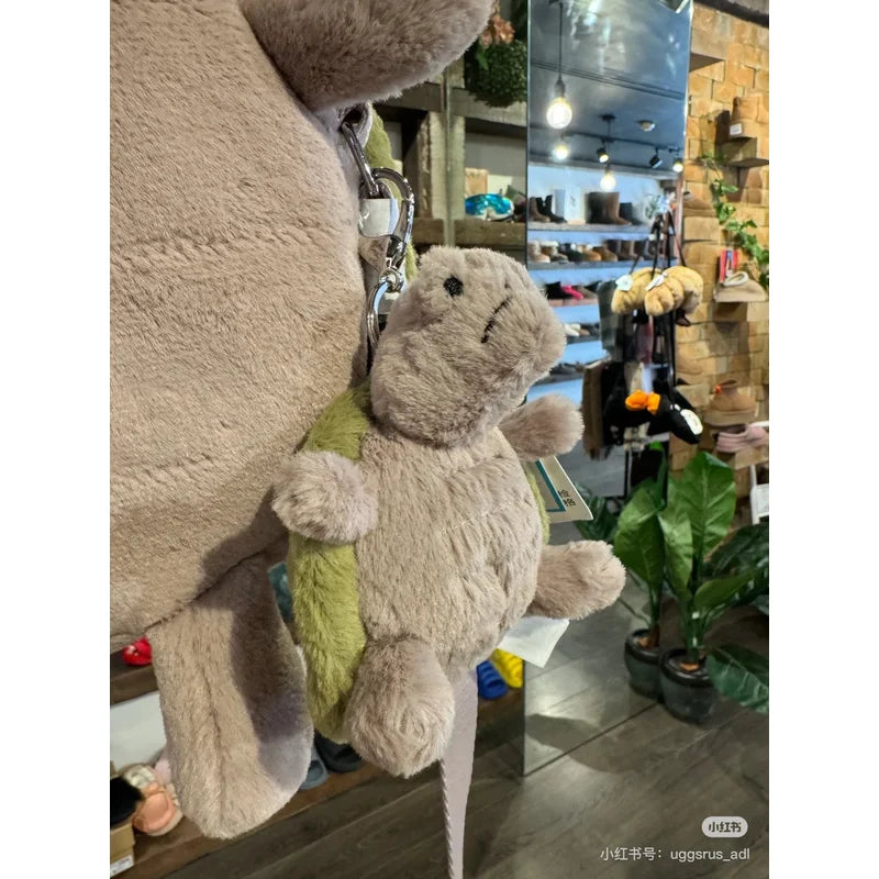 jellycat Mr. Timmy Turtle ペンダント バッグ バッグチャーム 人形 キーチェーン ぬいぐるみ タートル おもちゃ 女の子 かわいい ギフト 赤ちゃん 癒し アクセサリー おもちゃ