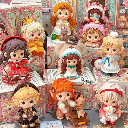 Heyone Fur Fur'S Doll  Blind Box Fourth Generation Wonderful House Series Handmade Doll Kawaii Action Desktop Ornament Toys Gift