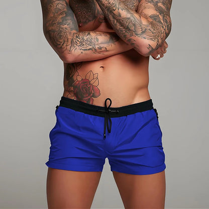 2025 New Mens Swimsuit Sexy Swimwear Men Swimming Shorts Men Briefs Beach Shorts Sports Suits Surf Board Shorts Men Swim Trunks