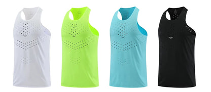 Athletics Tank Top Running Vests Speed Sports Fitness Shirts Guys Sleeveless Mens Womens Clothing Athlete Track Field Singlet