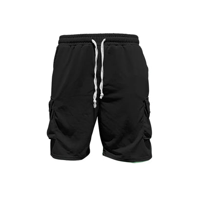 New men's casual sportswear set in 2025, including a stylish T-shirt and a pair of work-style shorts deportes entretenimiento