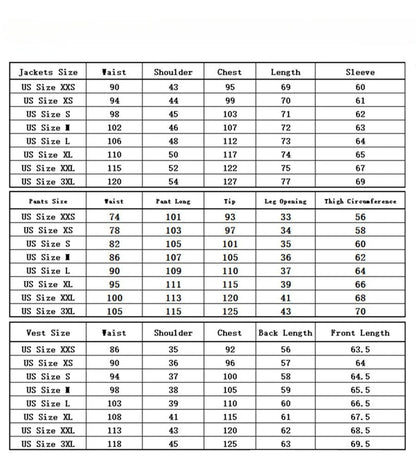 3 Piece Suit Jacket Vest Trousers/Fashion Men's Casual High Quality Business Slim Groom Wedding Formal Suit Jacket Trousers