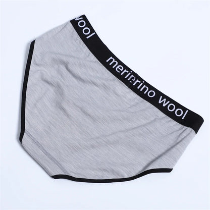 Women's 100% Merino Wool Bikini Brief Merino Underwear Lightweight Briefs Women Sports Active Panties Soft Breathable Anti-Odor