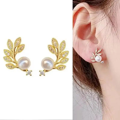 925 Silver Needle Korean Fashion Big Crystal Heart Earrings For Women Jewelry 2025 Trending New Luxury Women's Zircon Earrings