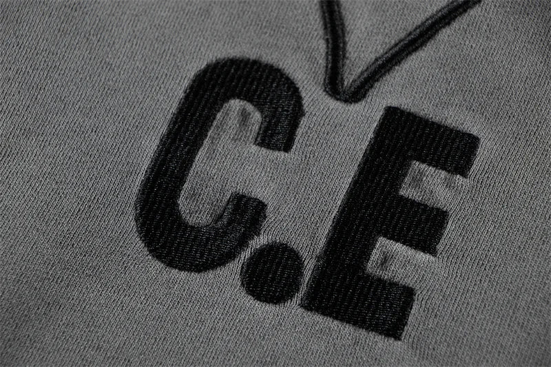 Batik Embroidery Black CAV EMPT Hoodies High Quality CE Retro Pullover Couple Cavempt Hoodie Sweatshirts for Men Women Hooded