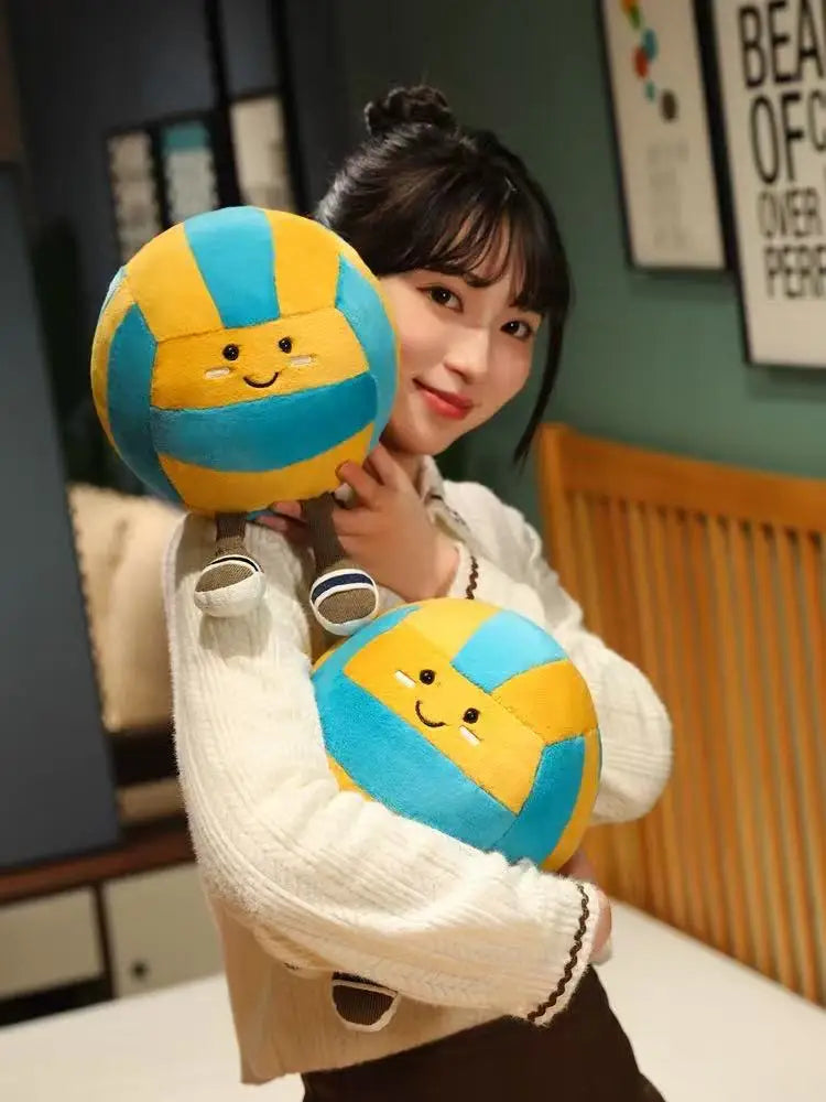 Jellycat バレーボール人形ぬいぐるみハンドメイド人形漫画アニメかわいい枕クッションホーム子供の誕生日プレゼント人形