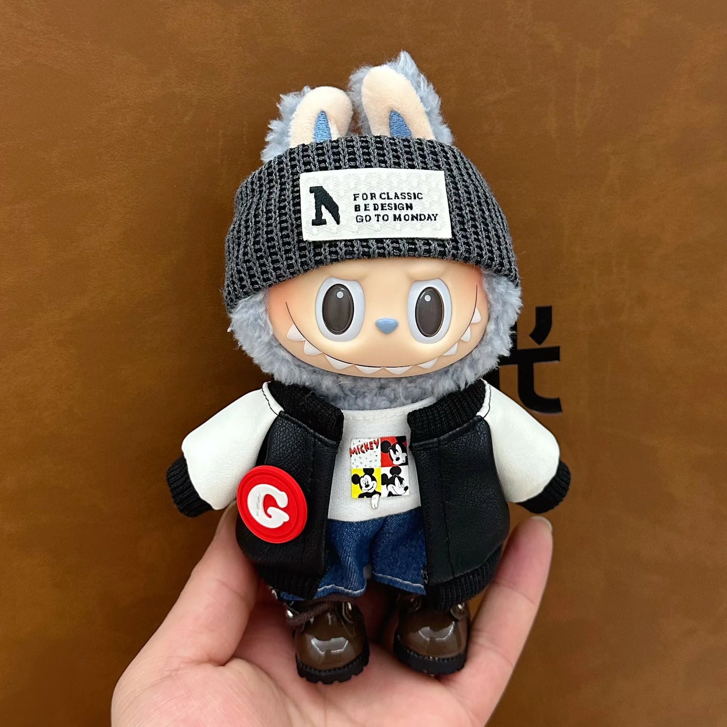 Labubu アクセサリー 衣類 デザイナー V1 V2 V3 Labubu ペンダント かわいい 個性的 ファッション 誕生日ギフト