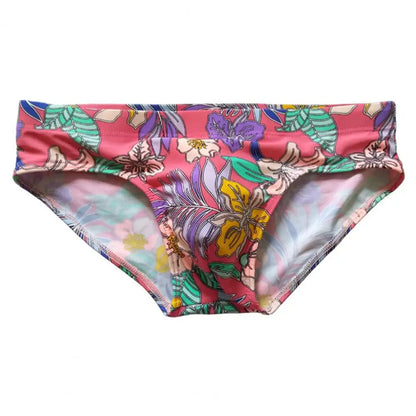 Sexy Floral Print Swimwear Men Beach Shorts Board Surfing Shorts Swimming Trunks Push Up Pad Men Swimsuits Sunga Bathing Suits