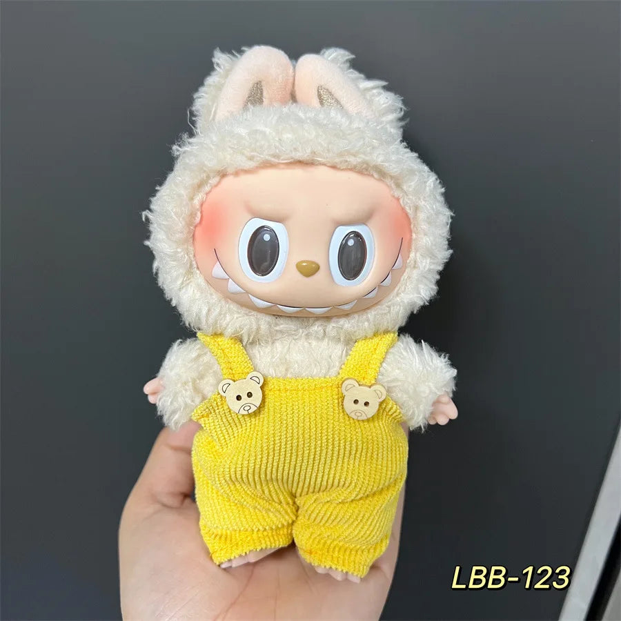 V1 V2 V3 NEW ミニドール服セット アクセサリー 韓国Kpop Exo 17cm Labubu アイドル クール ハンサム 衣装 ギフト