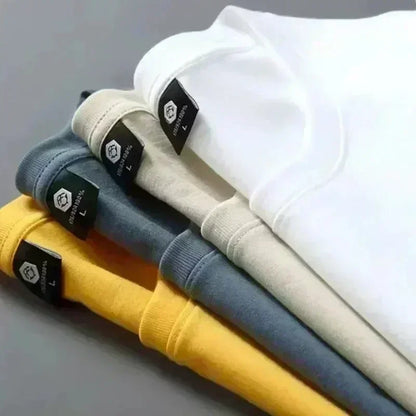 Summer Japan Style Pure Cotton T-shirt for Men Women Couple Look Ins French Style T Shirt Trendy Front Rear Letter Print Tees