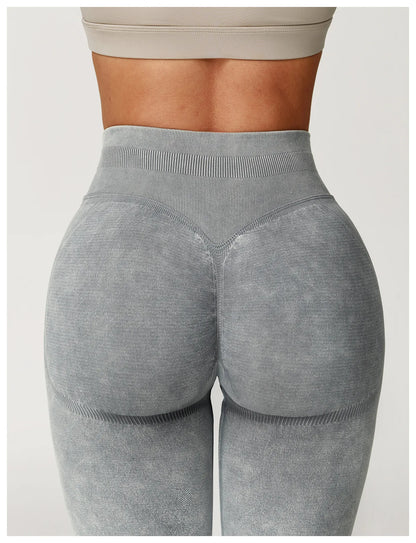 Female Seamless High Waist Gym Running Lounge Pants Yoga Pants Sports Leggings Women's Gym Leggings Butt Liftting Workout Tights