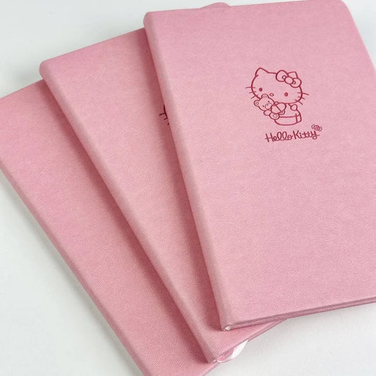 Sanrio Hello Kitty Notebook - A5 Pink Anime Notepad for School & Office, Cute Diary Gift for Kids