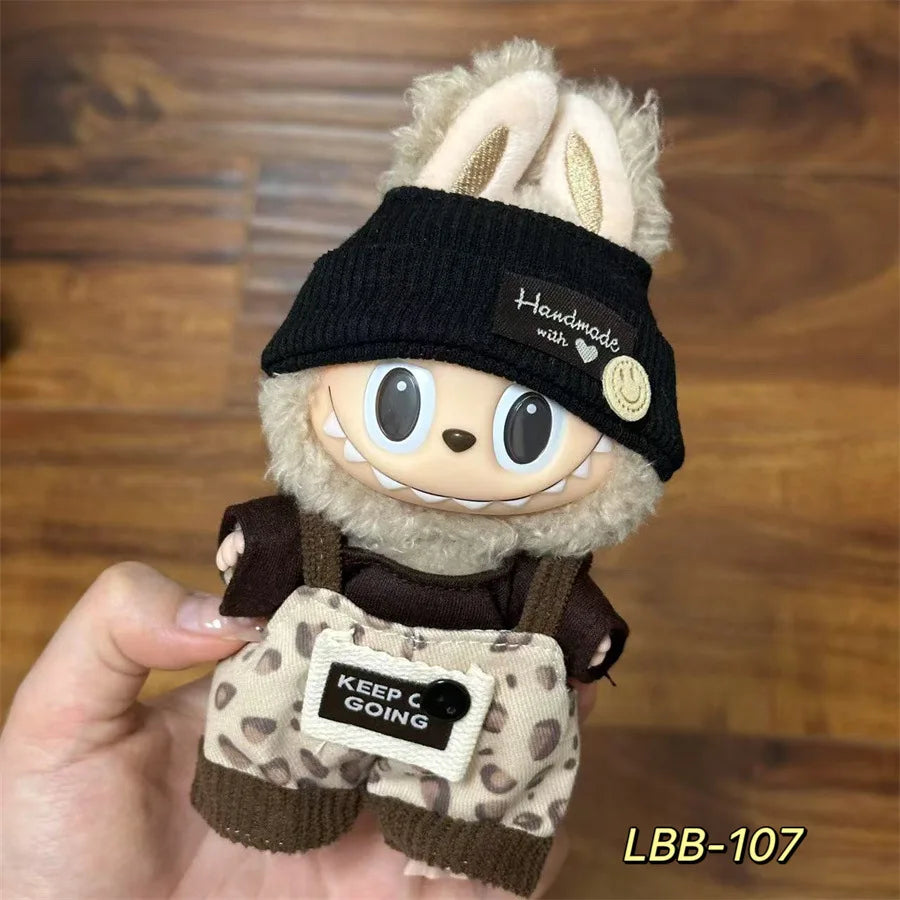 V1 V2 V3 NEW ミニドール服セット アクセサリー 韓国Kpop Exo 17cm Labubu アイドル クール ハンサム 衣装 ギフト