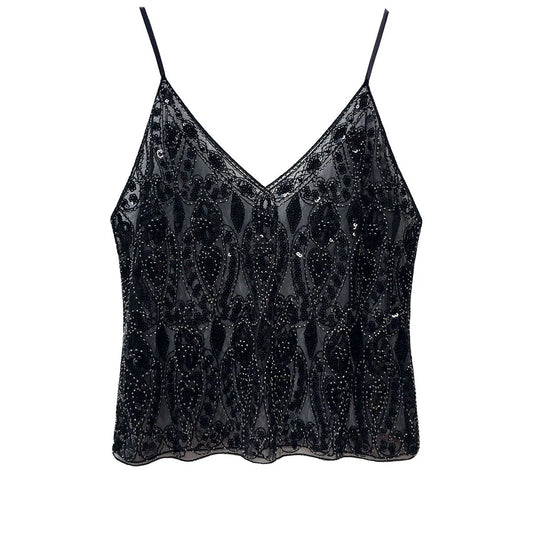 Sparkling Camisole Vest Women's Sequin Summer Top Spicy Girl Simple And Fashionable Small Camisole Base Shirt