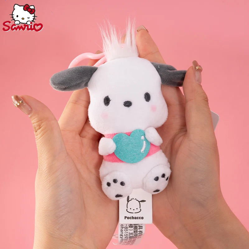 サンリオ ハローキティ シナモロール クロミ マイメロディ ポチャッコ キーチェーン ぬいぐるみ バッグチャーム カートゥーン かわいい 学生 ギフト