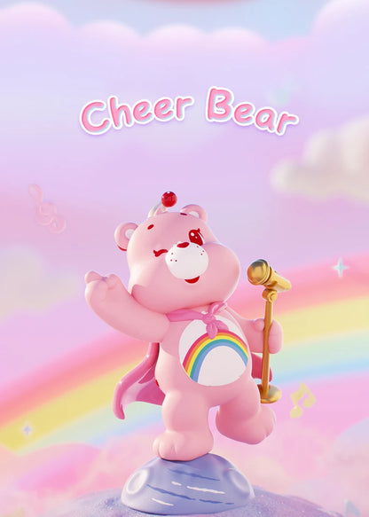 FUNISM オリジナル正規品 CareBears ヒーリングプラネットシリーズ ブラインドボックスフィギュア モデル ハンドメイド デスクトップオーナメント おもちゃ 誕生日ギフト