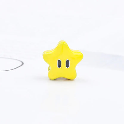 サンリオ ハローキティ メロディー 可愛い カートゥーン ドリップオイルビーズ オリジナル パンダラ ブレスレットに合う カラフル DIY ジュエリー アクセサリー
