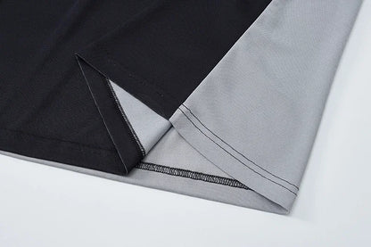 ストライプ柄ポロシャツ メンズ プラスサイズ 1XL-7XL 110-175kg 半袖ポロTシャツ ゆったりポロシャツ オーバーサイズトップス 大きいサイズ メンズ服