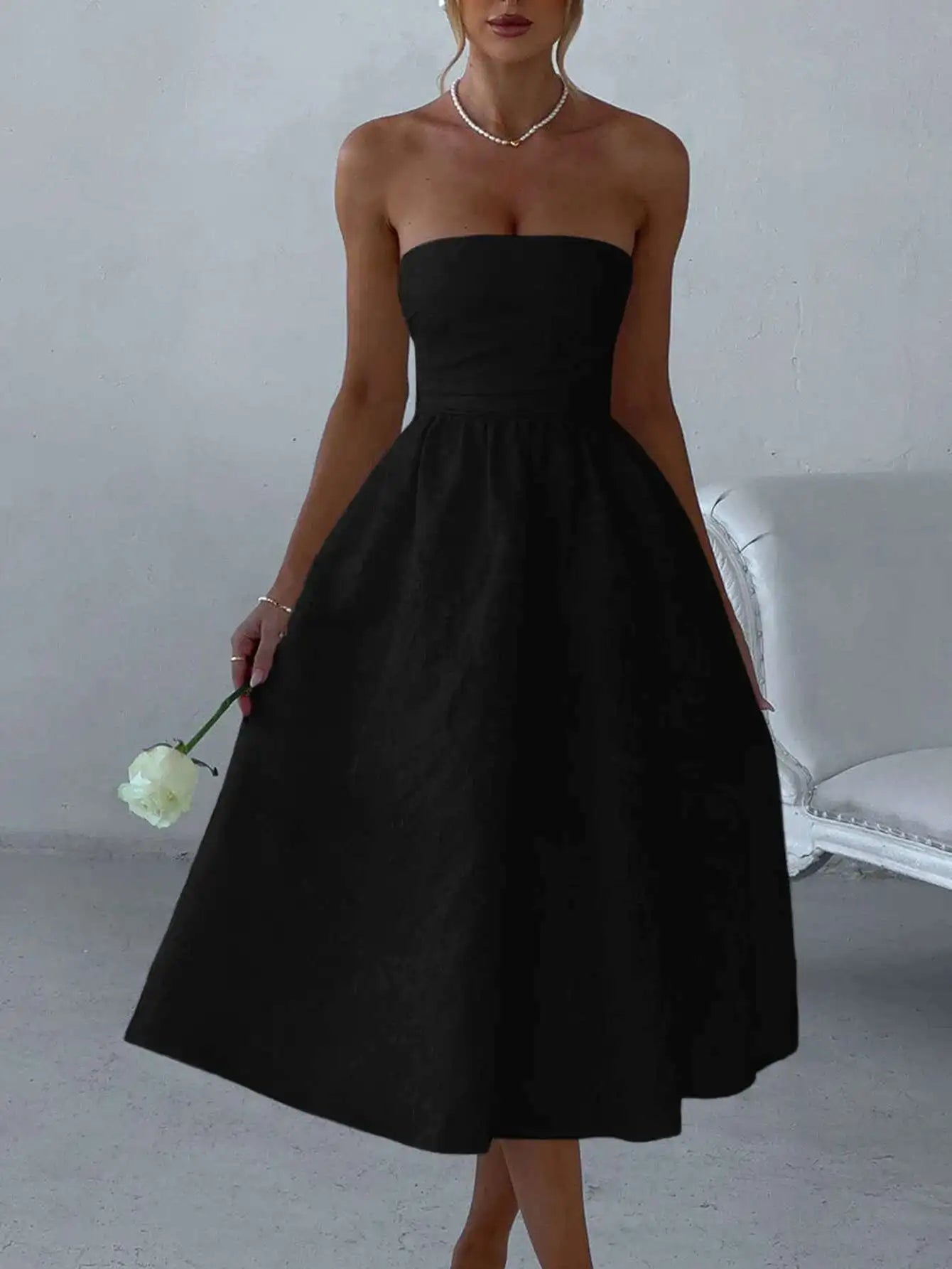 Giyu Club Evening Party Dresses Women 2025 Summer Sexy Bow Halter Long Dress Elegant Jacquard Lace Up Backless Birthday Robe