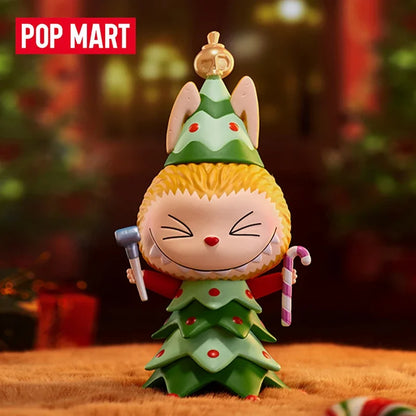 POP MART Labubu The Monsters Let's Christmas Series Mystery Box Guess Bag Toys Doll Cute Anime Figure Desktop Ornaments