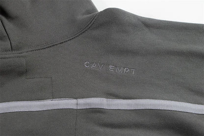 Batik Embroidery Black CAV EMPT Hoodies High Quality CE Retro Pullover Couple Cavempt Hoodie Sweatshirts for Men Women Hooded