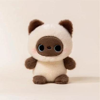Kawaii 16cm Plush Companion Doll Plush Capybara Stuffed Animal Pillow Elephant Bear Animal Plush Toy Sleeping Gift
