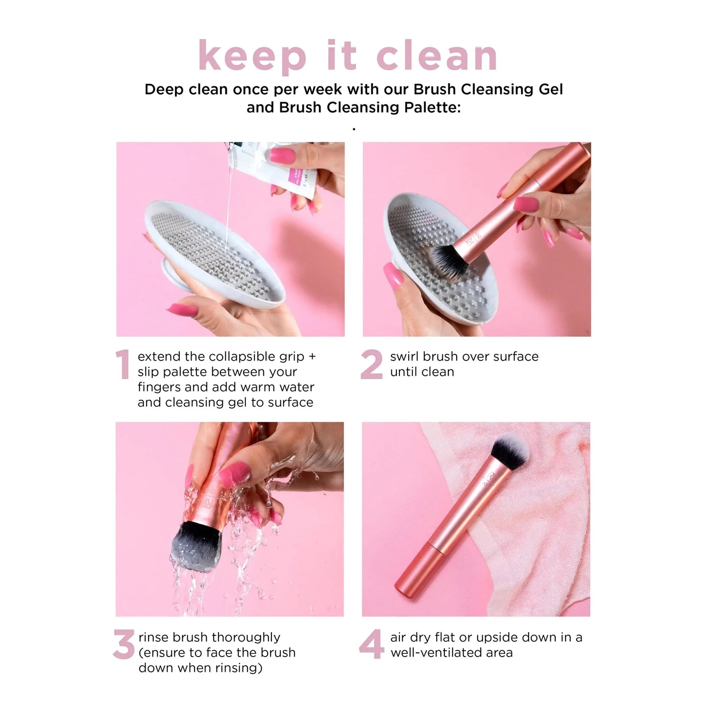 Makeup Brushes Tool Set Cosmetic Powder Eye Shadow Foundation Blush Blending Beauty Make Up Real Techniques Brush