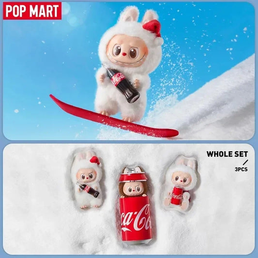POP MART LABUBU THE MONSTERS COCA-COLA Series Vinyl Face Blind Box Toys Mystery Box Mistery Caixa Action Figure Surprise Gift