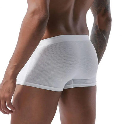 Summer Men Swim Shorts Low-rise Swimwear Beach Tight Swimming Trunks With Waist Tie Swimsuit Sports Surf Shorts Trunks 남자 수영복