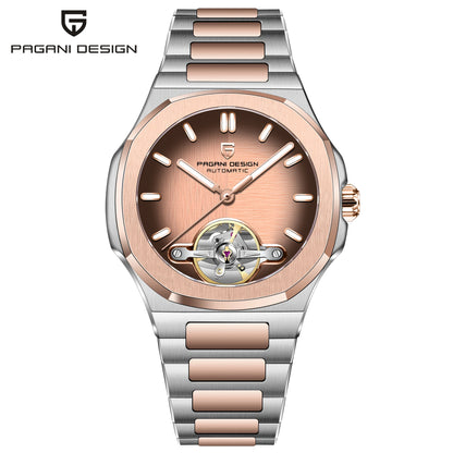 PAGANI DESIGN Men's Watch Luxury Mechanical Watches For Man Tourbillon Automatic Wristwatch Sapphire Mirror Clock Man Sport Gift