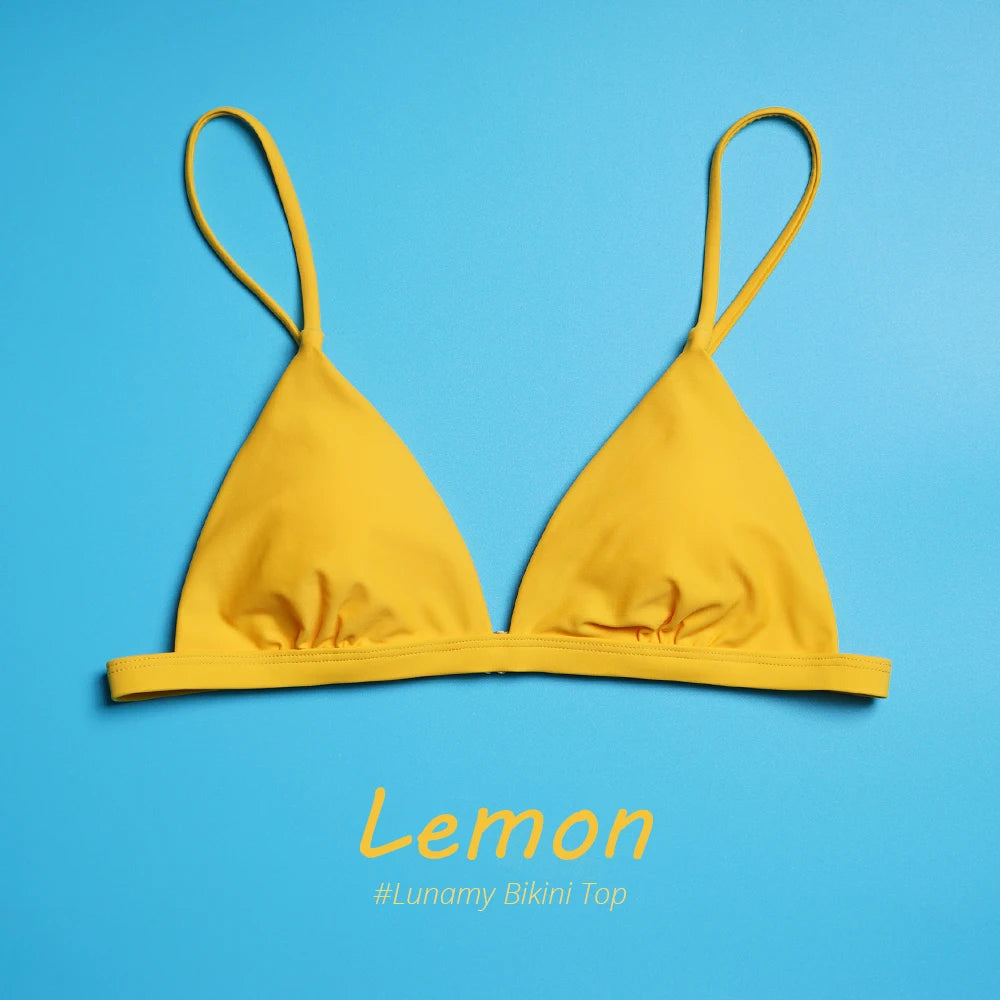 Lunamy ホットセール 水着 ひも水着 レディース ビキニボトムス＆トップス セクシービキニセット ビーチウェア Tバック 女性用 スイミングパンツ