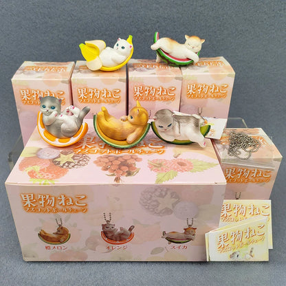 4cm Mofu 猫 サンズ アクションフィギュア コレクションセット 動物ヘッドギア人形 かわいい PVCモデル デスクトップ装飾 工芸品 ギフト おもちゃ