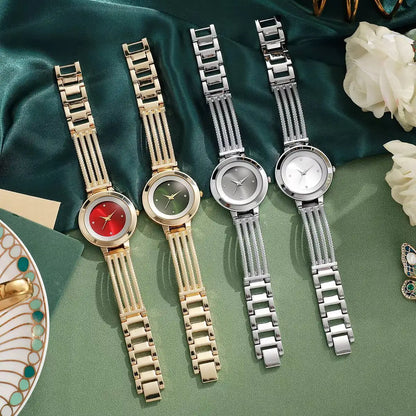 高級レディース腕時計 ファッション アナログ クォーツ腕時計 女の子用時計 ギフト Reloj Mujer