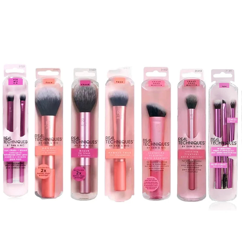Makeup Brushes Tool Set Cosmetic Powder Eye Shadow Foundation Blush Blending Beauty Make Up Real Techniques Brush