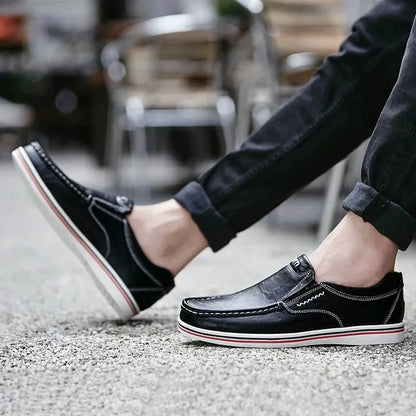 Flats Moccasins Men Loafers Party Driving Loafers Male Genuine Leather Business Office Shoe Leather Men's Casual Shoes
