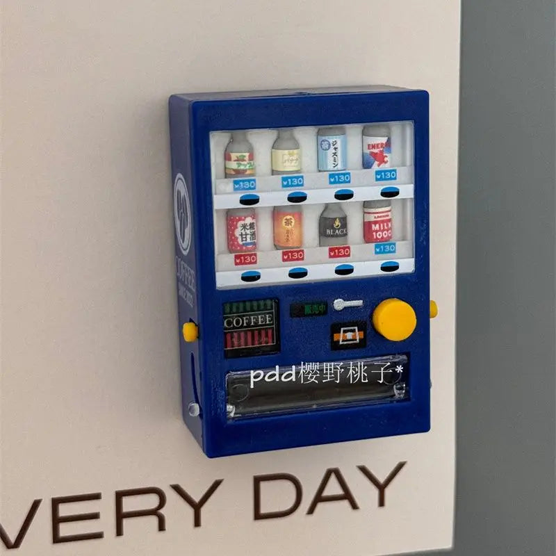 3d Fridge Magnets Magnetic Fridge Sticker Simulation Mini Appliances Model Refrigerator Sticker Ornaments Fridge Diy Decoration