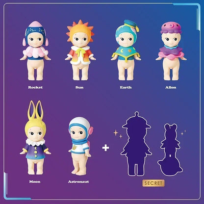 Angel Space Adventure Space Series Blind Box Toys Doll Cute Anime Action Figure Ornaments Christmas Gifts Desktop Home