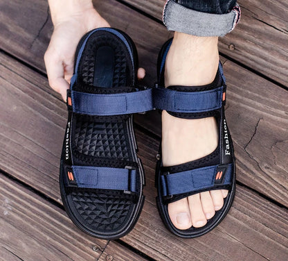 Men Sandals Summer Leisure Holiday Sandals Men Shoes New Comfortable Outdoor Sneakers Male Retro Casual Beach Sandals