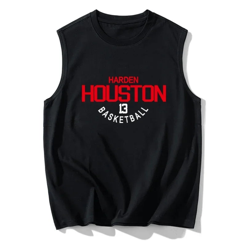 110kg-180kg Men's Tank Tops Plus Size 6XL-12XL Sleeveless Tees Summer Gym Basketball Vest Male Boy Fashion Fitness Running Vest
