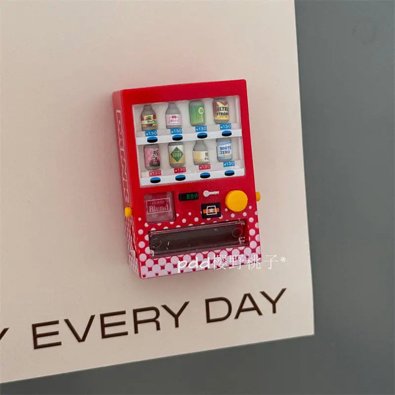 3d Fridge Magnets Magnetic Fridge Sticker Simulation Mini Appliances Model Refrigerator Sticker Ornaments Fridge Diy Decoration