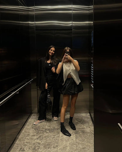 2025 Autumn Fashion Knitted Vests Top For Women Casual Single-Breasted Knitwear Cardigan Tanks Female Solid Sleeveless Sweaters