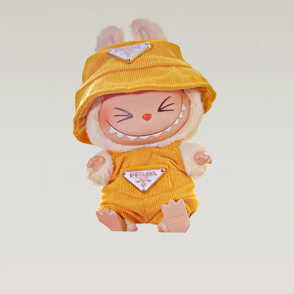 17cm ミニぬいぐるみ服 韓国Kpop Exo Labubu I II アイドルドール用 パーティー用座りパンツ 衣装アクセサリー ギフト