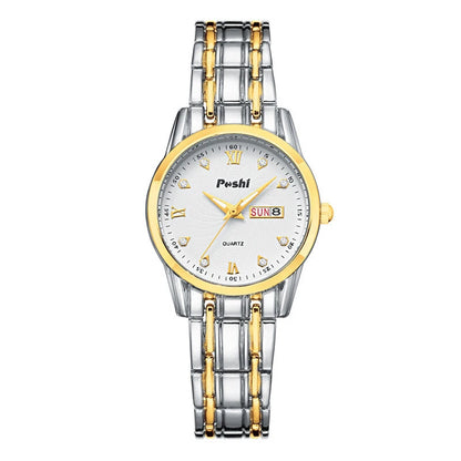 Luxury Women Watches Luminous Waterproof Fashion Ladies Quartz Watch Simple Scale Gold Plated Female Business Wristwatch Clock